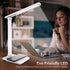 Cordless LED Desk Lamp, 6000mAh Rechargeable Battery Operated Light, Eye-Caring Reading Lamp for Students, 3 Modes