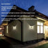 IP65 Diydeg Solar Wall Lantern Lights, Outdoor Wall Sconce, LED Solar Lights Outdoor Exterior Security Lamps Wall Mount