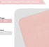 Dual Sided PU Leather Desk Pad, Non-Slip Laptop Desk Mat, Waterproof Writing Pad for Office and Home