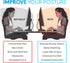 Set KLIM Mouse & Keyboard Wrist Rest - Silky Gel Memory Foam - Ergonomic Wrist Rest for Computer Keyboard, Wrist Pad