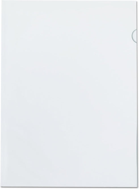 Pendaflex Color Jacs Transparent File Jackets, Clear, Letter Size, Poly, 50 per Box (61504EE)