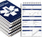 gisgfim 9Pcs EMT First Responders Vital Statistics Notepad EMS Field Notebook EMS