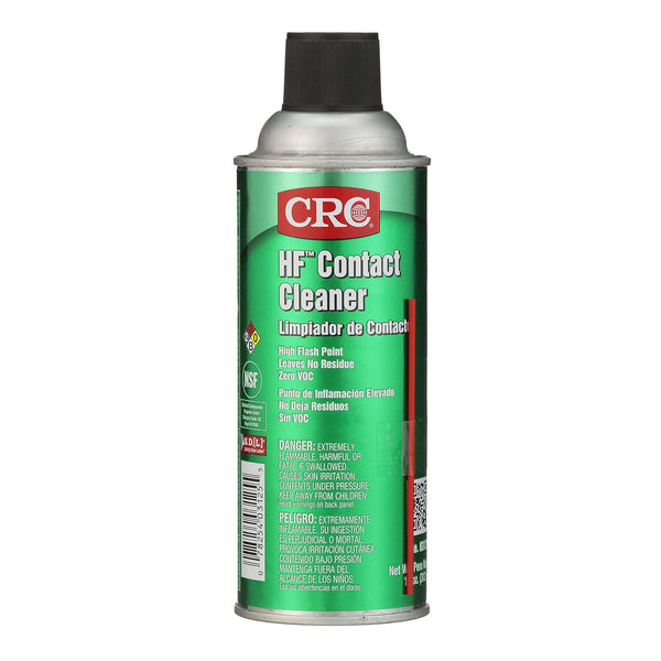 CRC HF Contact Cleaner 03125 – 11 WT OZ, Clear Electronics Cleaner for Higher Flashpoint Applications