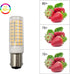 10W BA15D Bulb 6 Pack Dimmable Bulb 80W Bulbs T3 T4 Bulbs 6000K 1000LM Bulb Lxcom Lighting LED Corn Double Contact