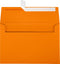LUXPaper A10 Invitation Envelopes | Mandarin Orange | Peel & Press | 6" x 9 1/2" | 80lb. Text | 50 Qty