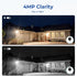 4MP 2.4g/5g 128G Cameras for Home Security with Audio and Video, Indoor Security Camera for Baby Monitor, Outdoor