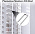 Jetec 85 Pieces Repair Plantation Shutters Tool Set - Louvers Staples Shutter Replacement Repair Pins