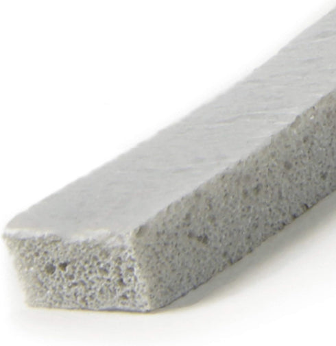 Frost King Vinyl Foam Tape, Closed Cell, 3/8" W, 3/16" Thick, 17' L, Grey, 2 Pack