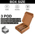 Hot Sauce Pod 5 oz Woozy 1, 2, 3, 4 5-Bottle 8x2x2.5 11.3x7.5x2.4 5-Pack Hot Sauce Bottle Box Sample Kit & Shipping