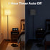 Dimmable 12W Bulb, Keepsmile Floor Lamps for LivingRoom with LED Foot Switch, Remote Custom Color Temperature Floor