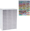 SANFURNEY Marker Pen Organizer Holder for 180 Markers, Desktop Art Supply Storage Rack for Home Classroom Office
