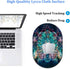 RVHOEZZM Set, Personality Mouse Pad with Coaster Colorful Mandala Fashion Design Mouse Pad Non-Slip Rubber Gaming Mouse