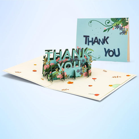 Card,3D Pop Up Thank You Card With Envelopes,Teacher's Day Cards,Greeting Cards For Mothers Day,Fathers