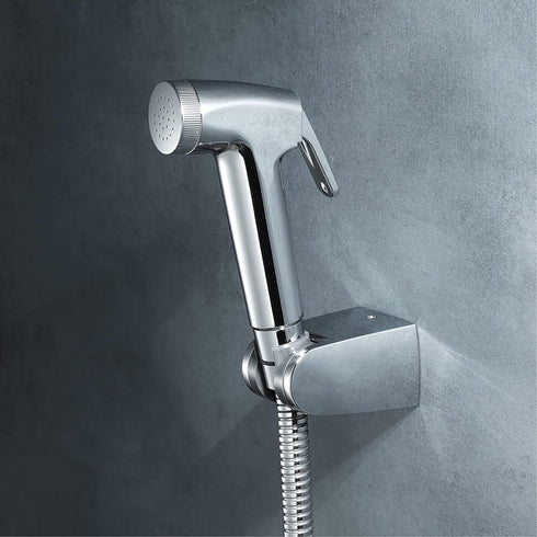 IIUUAYUVI HandheldSprayer Kit Cloth Diaper Sprayer ABS Round ShapeSprayer for Toilet for Toilet-Adjustable Water