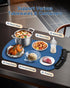 7 Warming Mat for Food, Food Warming Mat with Temp Master Aadjustable Warming Tray, Thermochromic Line, Roll Up Buffet