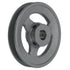 uxcell BK55-5/8 V-Belt Sheave, 5/8" Bore, 5.25" OD Single Groove Cast Iron Sheave for 3L or B Belt