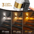 2 Pack, Dimmable 3 Night Lights Plug into Wall Night Light with Dusk-to-Dawn Light Sensor, Soft White/Cool White/Amber