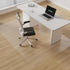 60"x75" Chair Mat for Hard Floors, tixpol Office Chair Mat for Hardwood Floor, Non-Slip Plastic Floor Mat for Chairs
