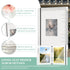 Photocard Binder with 30pcs Inner Pages, A5 6 Ring Kpop Photocard Holder Book, Clear Sleeves Album