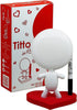 Dry Erase Board - TITTO in Love, Ceramic Desk Whiteboard Doll for Red Office Decor Design - Keep Your Message