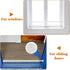SynHHergyx 15.7''-27.5'' 1.2'' Sliding Door Security Bar Window Security Bar Locks Door Stick Securitys for Sliding