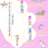 Unicorns Pencils, Rainbow HB Pencils, Erasable Cute Graphite Pencil, Birthday Party Supplies, 36