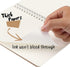 Mr. Pen Spiral Notebook: A5 Kraft Cover, 2 Pack, 80 Pages, Sketch Book, Drawing Notebook, Unlined Journal