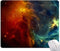Galaxy Mouse Pad - Square Waterproof Non-Slip Rubber Base Mousepad for Office Laptop, 9.5"x7.9"x0.12" Inch