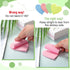 Marspark 9 Pack Heart Shaped Sticky Notes, 3 x 3 Inches Colorful Memo for Home Office School Supplies