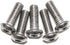 25PCS M8-1.25 x 16mm Button Head Socket Cap Screws - Stainless Steel 18-8, Full Thread, Allen Socket Drive, Plastic Box