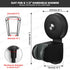 YOHOM Adjustable Handheld Shower Head Holder Bracket - Suction Cup Stainless Steel Vacuum Hose Holder for Bathroom