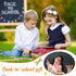Yeaqee 60 Pcs Welcome Back to School Pencils with Eraser - Classroom HB Pencils Bulk for Kids Reward Supplies