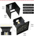 G9 1-Pack, Bulb Modern Wall Sconces Outdoor Waterproof Up and Down Adjustable Wall Light Fixtures Replaceable Black