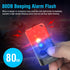 V10 365nm Light-14 BORUIT Small Powerful Keychain Flashlight with UV Red Green Blue Light,High Lumens USB C
