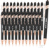 Yeaqee 24 Pcs Inspirational Ballpoint Pens - Motivational Black Ink Retractable Quotes Pen with Stylus Tip for Writing
