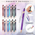 Qilery Employee Appreciation Gifts Set, Mini Notebook, Ballpoint Pen, Leather Bookmark, Thank You Gift for Teacher Staff