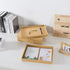Soul & Lane Set of 3 Kraft Paper Document Storage Boxes, Versatile Organizer for Home & Office, Stackable for Files