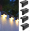 Solar Deck Lights Outdoor, Waterproof Solar Step Lights, Outdoor Solar Lights for