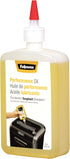 Fellowes 12 oz. 6 8.50 0.031 Inch, 10-Pack Powershred Performance Shredder Oil, & Powershred Performance Paper Shredder