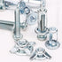 Swpeet 62Pcs M4 M5 M6 Jack Nuts with Long Needle Nose Pliers and Phillips Insert Bit for Hollow Wall Fixings