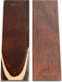Dymalux Handle Scale Set - (Layered) - (Buckskin) - (Dark Brown/Light Brown) - (5.0 x 1.5 x 0.250) - Custom Handle Material by EZSMITH
