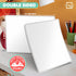SCRIBBLEDO Small White Board Dry Erase Sheets, 9”x12” for Kids Teacher Class Manipulatives, 10 Sheets
