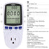 YICHENG Electrical Usage Monitor,Watt Meter,Power Meter,Wattage Meter,Energy Voltage amp Meter Tester with,Overload Protection,7 Modes Display(White Backlight)
