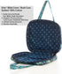 DIWI Quilted Bible Cover - Extra Large Sizes (11.25 x 8.25 x 2.75 Inches), Bible Tote Case, C2 Royal Blue