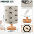Glaphy Black and White Yin Yang Symbols Table Lamp Nightstand Lamp with USB Port Bedside Desk Lamps for Living Room