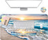 WB WEIRDBEAST 4-in-1 Set, Large Gaming Mouse Pad, Keyboard Wrist Rest Pad & Wrist Support Mousepad Extended Desk Pad