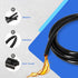 10ft 3/8" 15/32" Silicone Tube, Length Pure Food Grade Silicone Tubing, High Temp Flexible Hose for Home Brewing, Wine