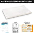 Shipping Label Sleeves, 200Pcs, 7.5x5.5 Inches, Packing Slip Envelope Pouches with Self-Adhesive Peel & Seal