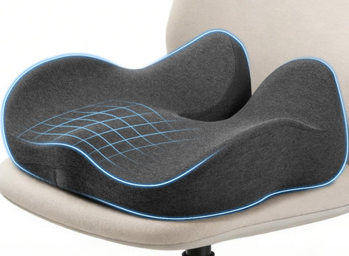 Seat Cushion for Office Chairs Large U-Shaped Memory Foam Desk Chair Cushions
