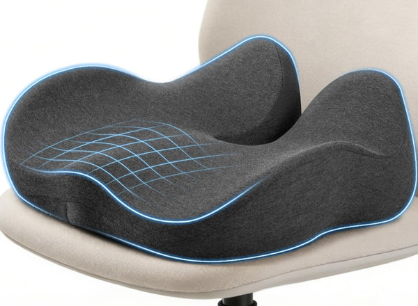 Seat Cushion for Office Chairs Large U-Shaped Memory Foam Desk Chair Cushions